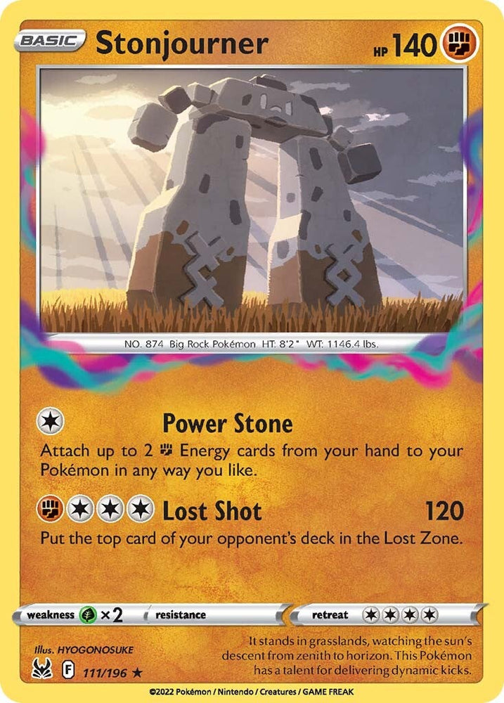 Stonjourner (111/196) [Sword &amp; Shield: Lost Origin] 