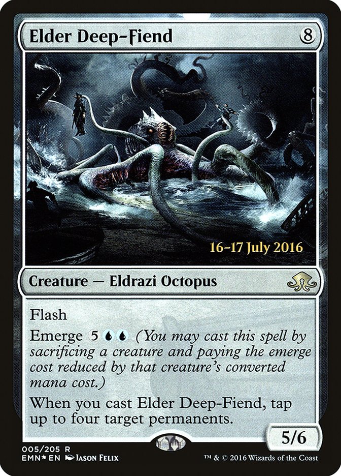 Elder Deep-Fiend [Eldritch Moon Prerelease Promos] 