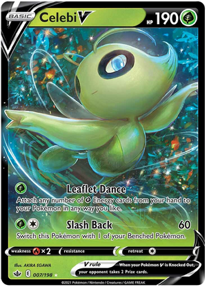 Celebi V (007/198) [Sword & Shield: Chilling Reign]