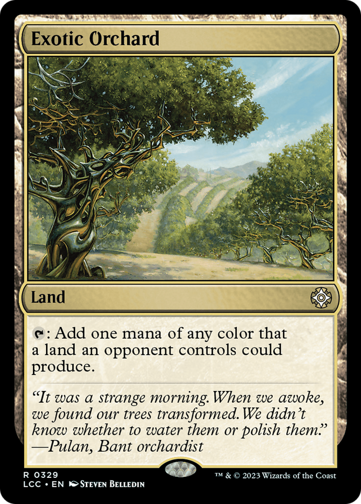 Exotic Orchard [The Lost Caverns of Ixalan Commander] 
