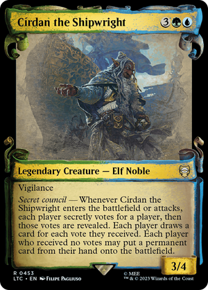 Cirdan the Shipwright [The Lord of the Rings: Tales of Middle-Earth Commander Showcase Scrolls] 