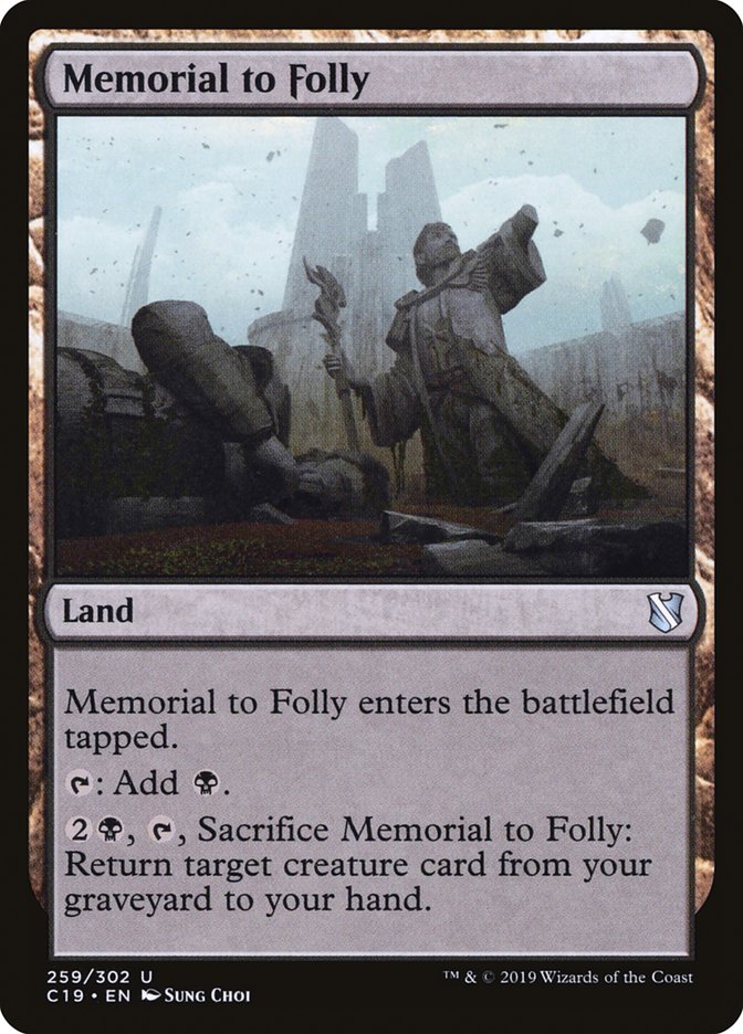 Memorial to Folly [Order 2019] 