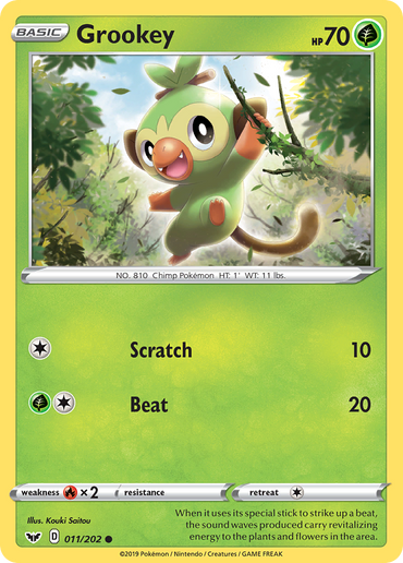 Grookey (011/202) [Sword & Shield: Base Set]