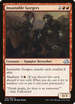 Insatiable Gorgers [Eldritch Moon] 