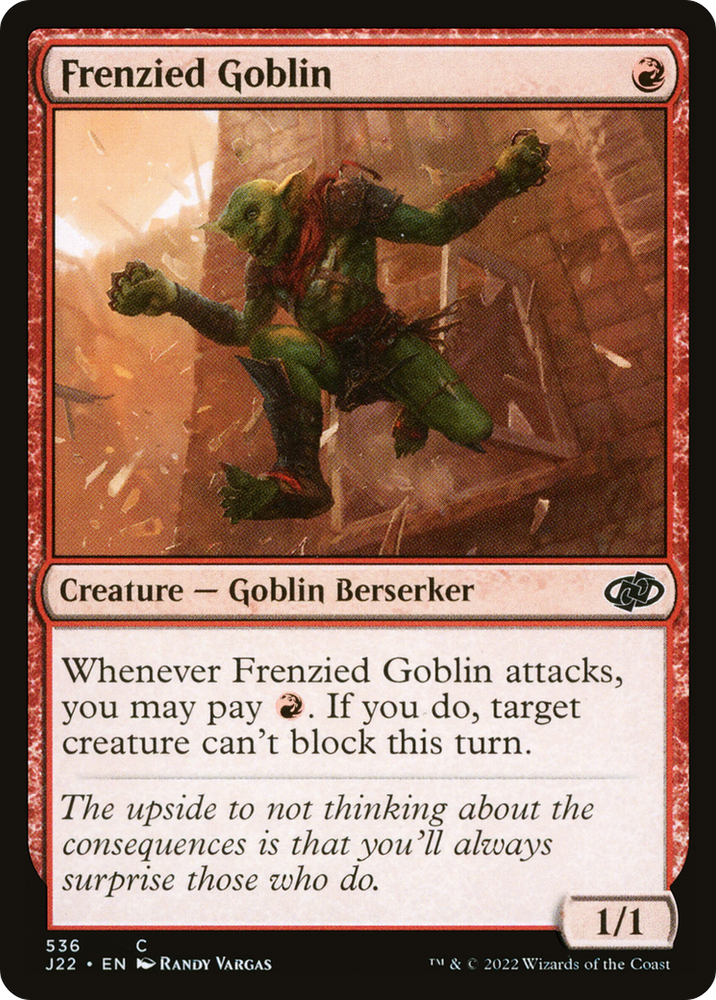 Frenzied Goblin [Jumpstart 2022] 