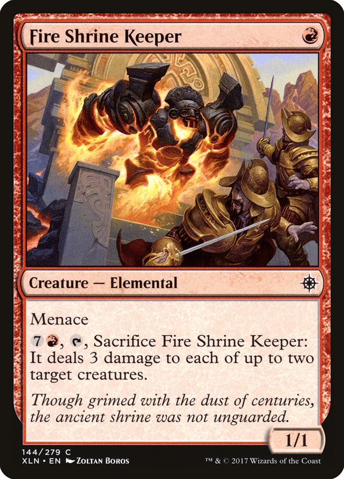 Fire Shrine Keeper [Ixalan] 