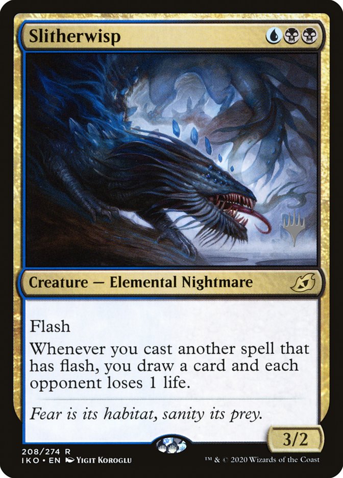 Slitherwisp (Promo Pack) [Ikoria: Lair of Behemoths Promos] 