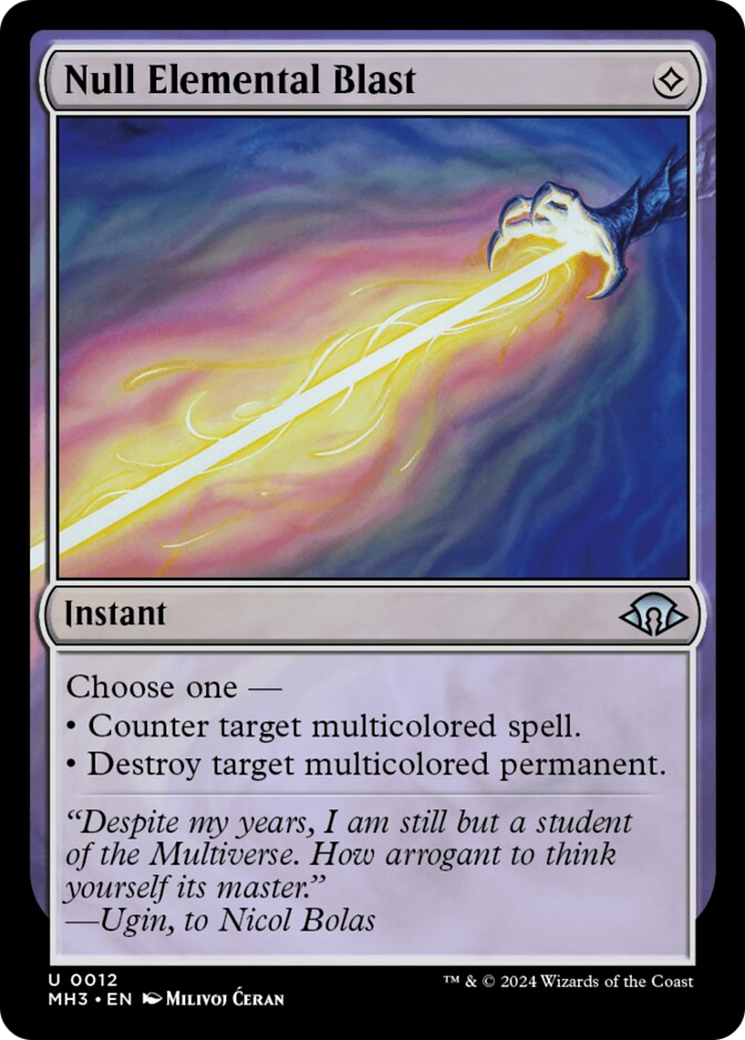 Null Elemental Blast [Modern Horizons 3] 