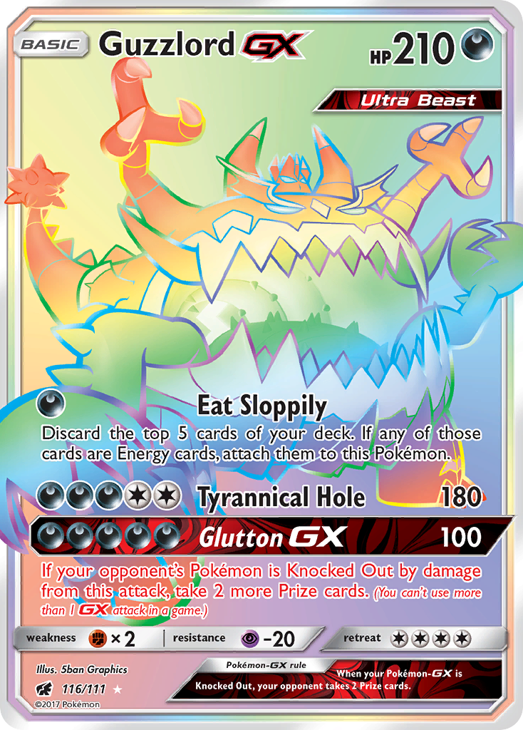 Guzzlord GX (116/111) [Sun & Moon: Crimson Invasion] 