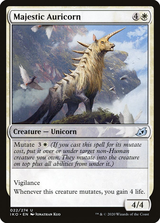 Majestic Auricorn [Ikoria: Lair of Behemoths] 