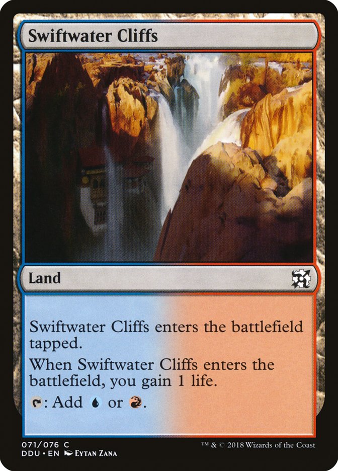 Swiftwater Cliffs [Duel Decks: Elves vs. Inventors] 
