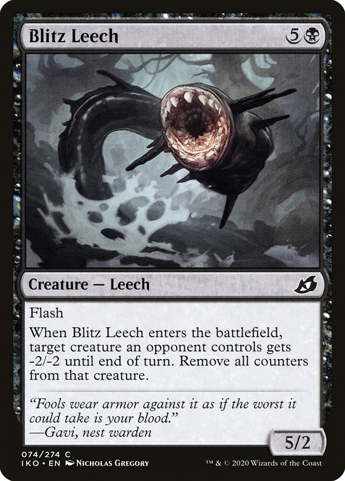 Blitz Leech [Ikoria: Lair of Behemoths] 