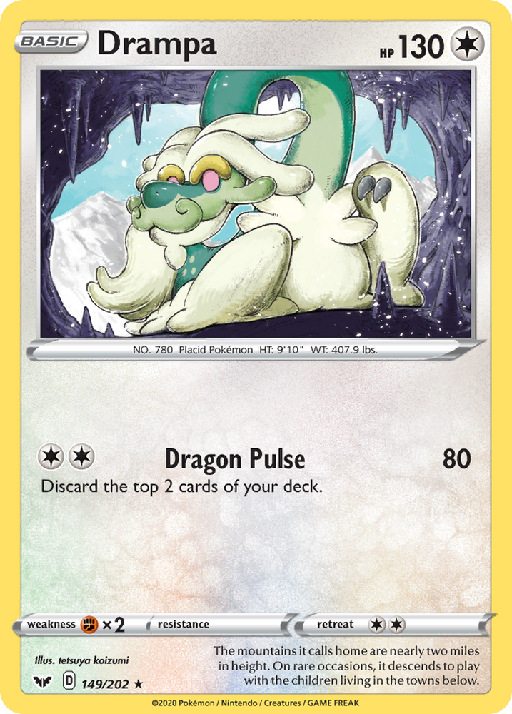 Drampa (149/202) [Sword &amp; Shield: Base Set] 