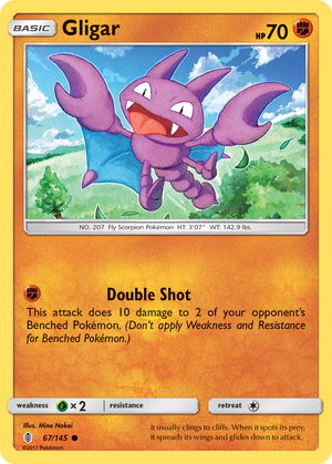 Gligar (67/145) [Sun &amp; Moon: Guardians Rising] 