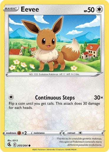 Eevee (205/264) [Sword & Shield: Fusion Strike]