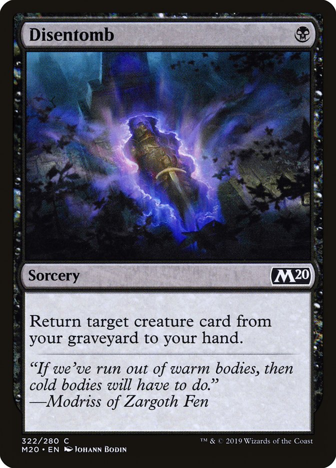 Disentomb [Core Set 2020] 