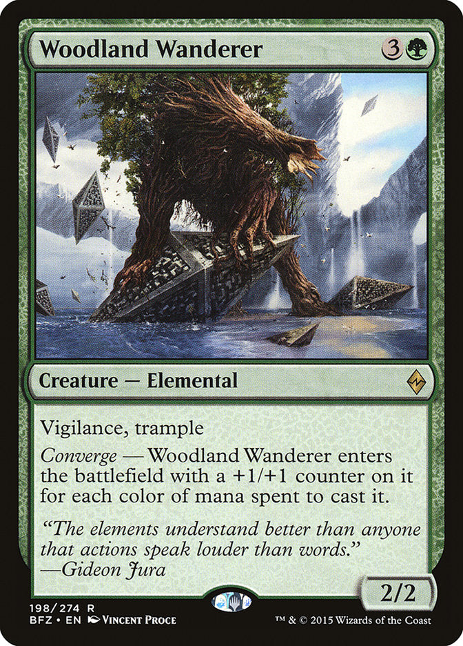 Woodland Wanderer [Battle for Zendikar] 