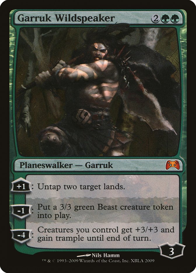 Garruk Wildspeaker (Duels of the Planeswalkers Promos) [Duels of the Planeswalkers Promos 2009] 