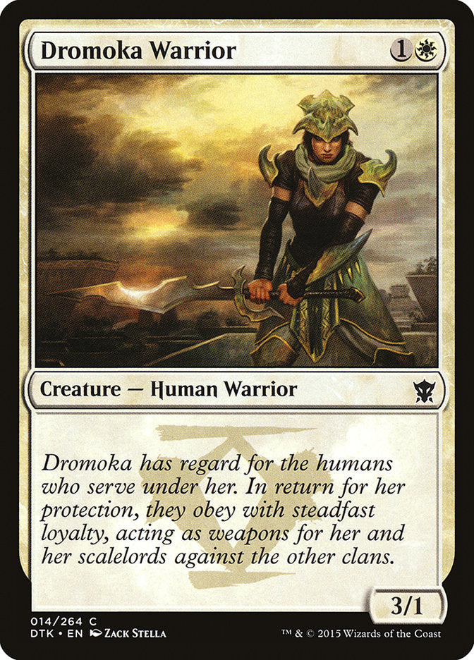 Dromoka Warrior [Dragons of Tarkir] 