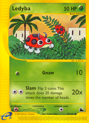 Ledyba (73/144) [Skyridge] 