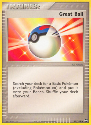 Great Ball (77/108) [EX: Power Keepers] 