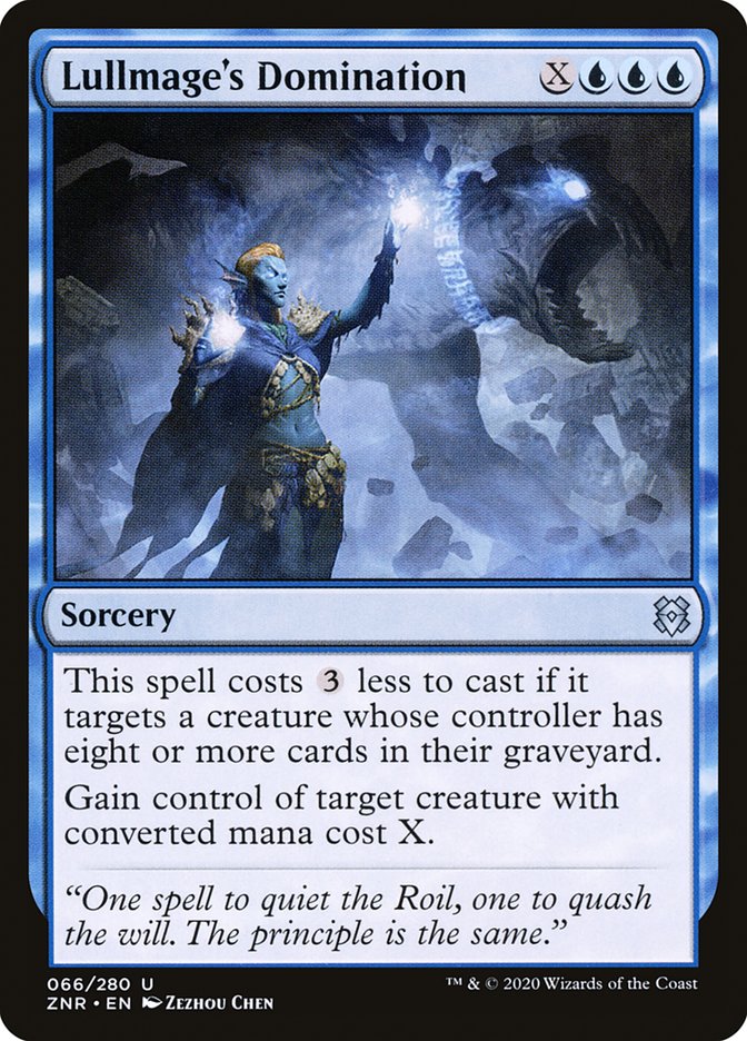 Lullmage's Domination [Zendikar Rising] 
