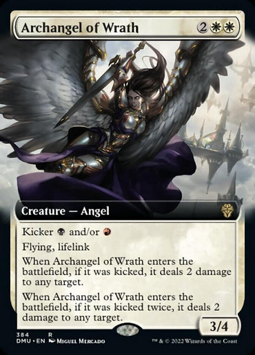 Archangel of Wrath (Extended Art) [Dominaria United] 