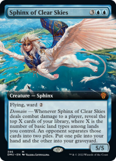 Sphinx of Clear Skies (Extended Art) [Dominaria United] 