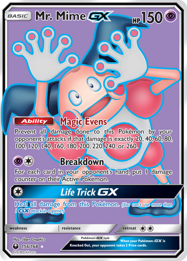 Mr. Mime GX (156/168) [Sun &amp; Moon: Celestial Storm] 