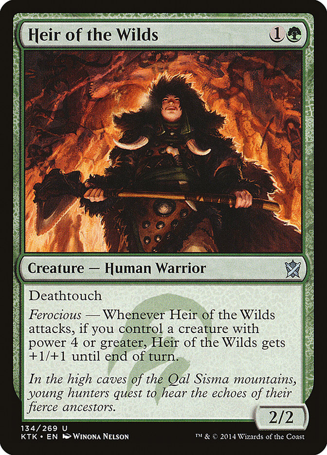 Heir of the Wilds [Khans of Tarkir] 