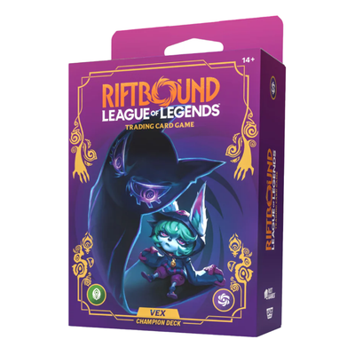 League of Legends Riftbound TCG: Unleashed - Champion Deck- VEX