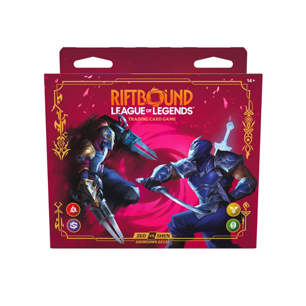 League of Legends Riftbound TCG: Vendetta - deck Zed VS Shen
