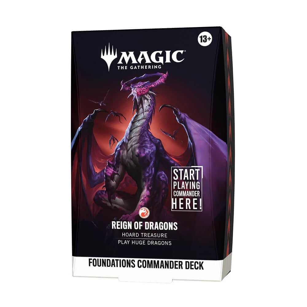Foundation Commander Deck Reign Of Dragons