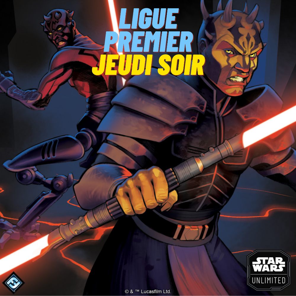 Ligue Premier Star Wars Unlimited jeudi soir Saison 6 Début 2 janvier