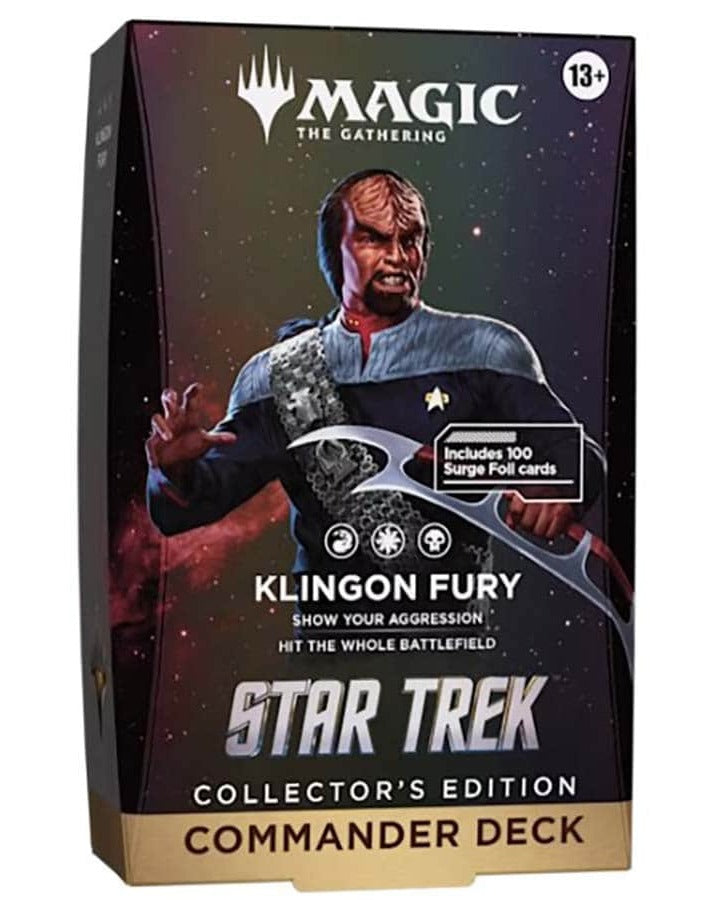 Star Trek Commander Deck - Klingon Fury (Collector's Edition)