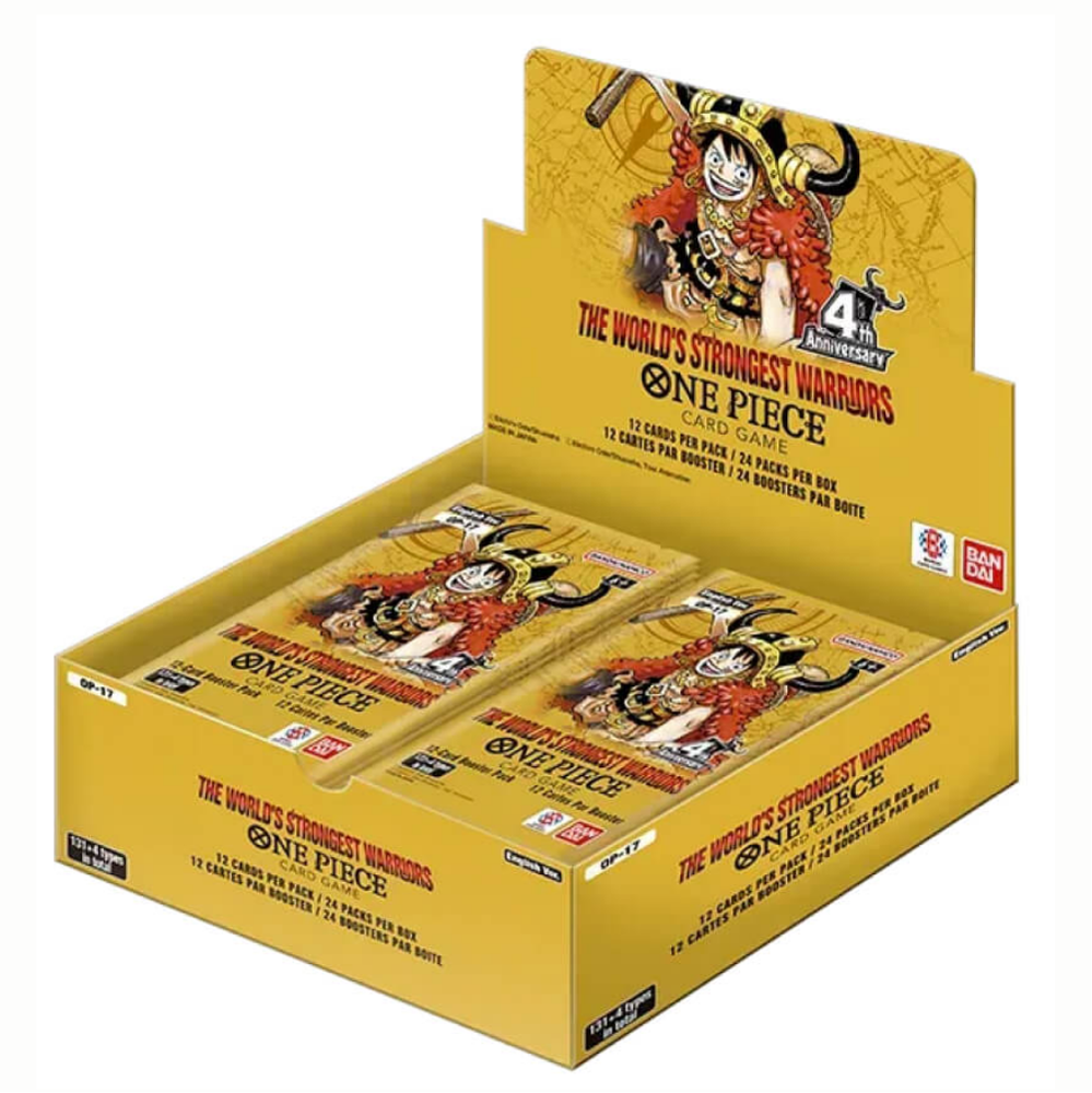 The World's Strongest Warriors - Booster Box one piece