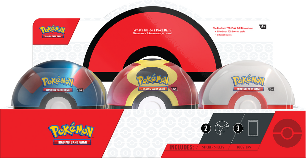 Pokemon - Poke Ball Tin  2024