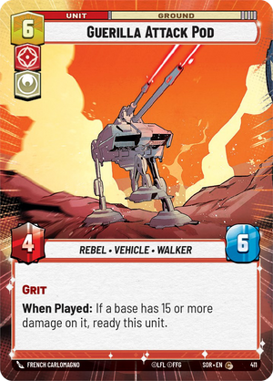 Guerilla Attack Pod #411