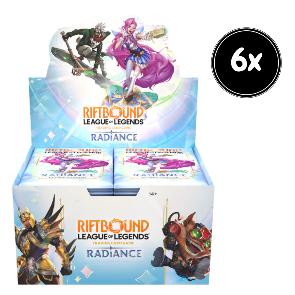 League of Legends Riftbound TCG: Radiance - Booster Case (6x Booster Box)