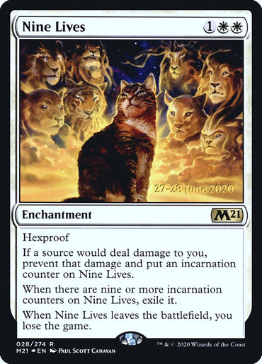 Nine Lives [Core Set 2021 Prerelease Promos] 