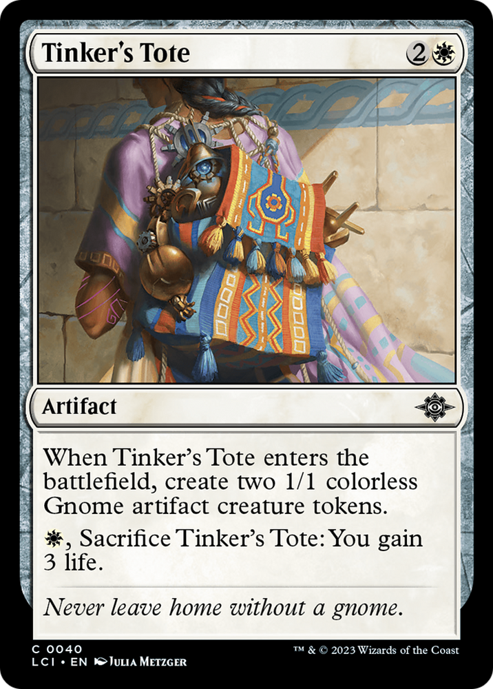 Tinker's Tote [The Lost Caverns of Ixalan] 