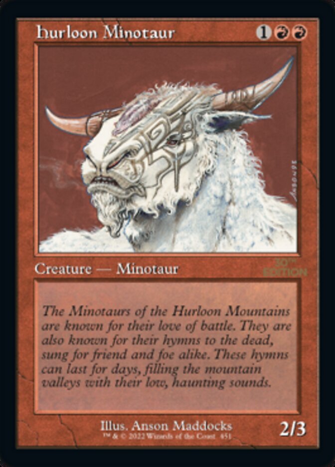 Hurloon Minotaur (Retro) [30th Anniversary Edition] 