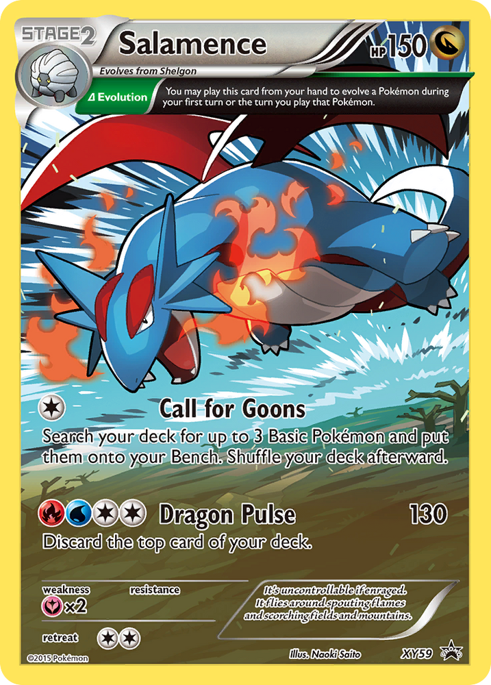 Salamence (XY59) [XY: Black Star Promos] 