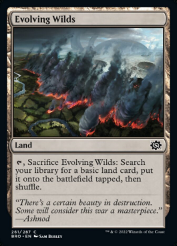 Evolving Wilds [The Brothers' War] 