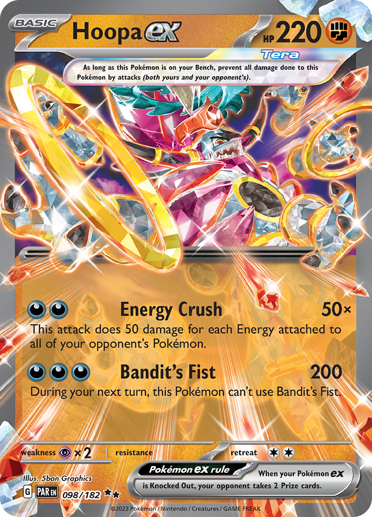 Hoopa ex (098/182) [Scarlet & Violet: Paradox Rift] 