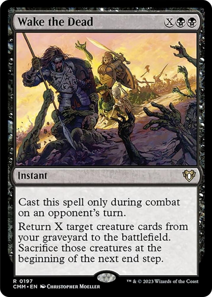 Wake the Dead [Commander Masters] 