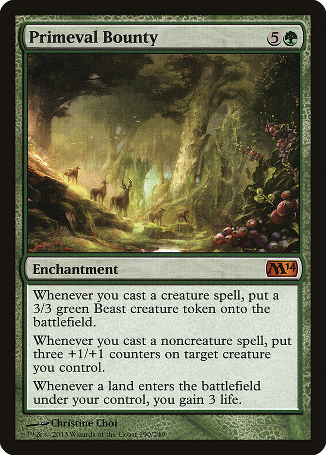 Primeval Bounty [Magic 2014] 