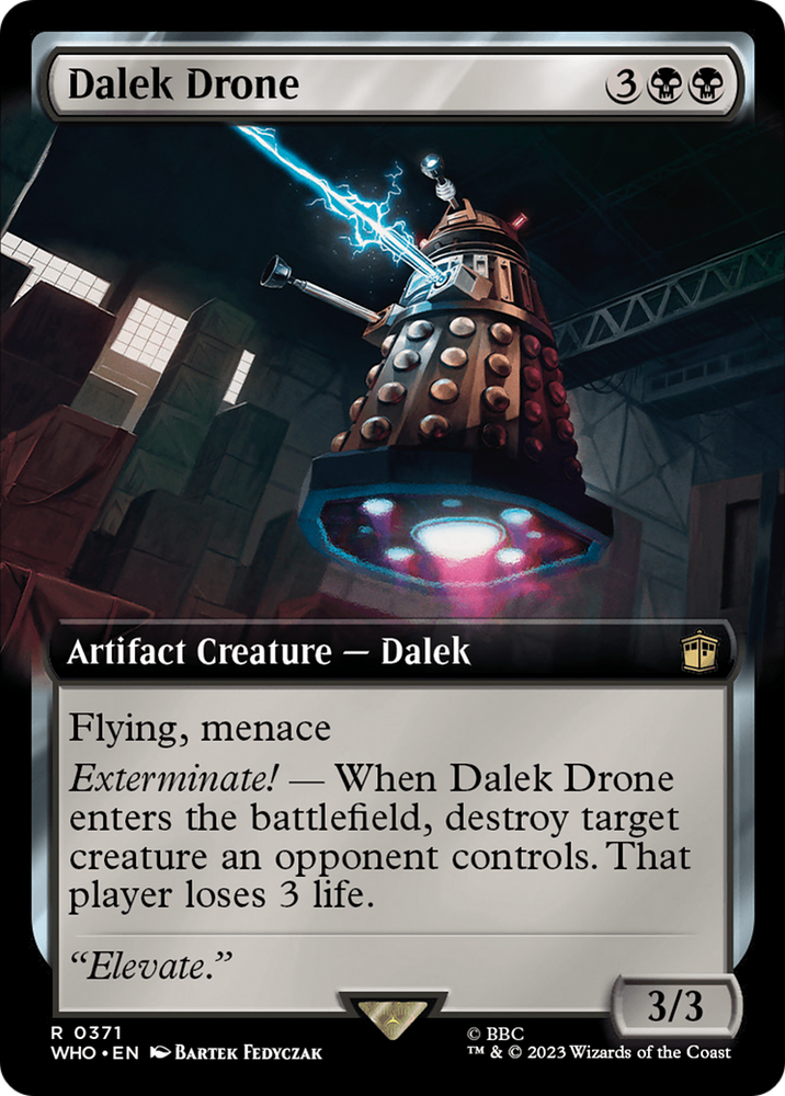 Dalek Drone (Extended Art) [Doctor Who] 