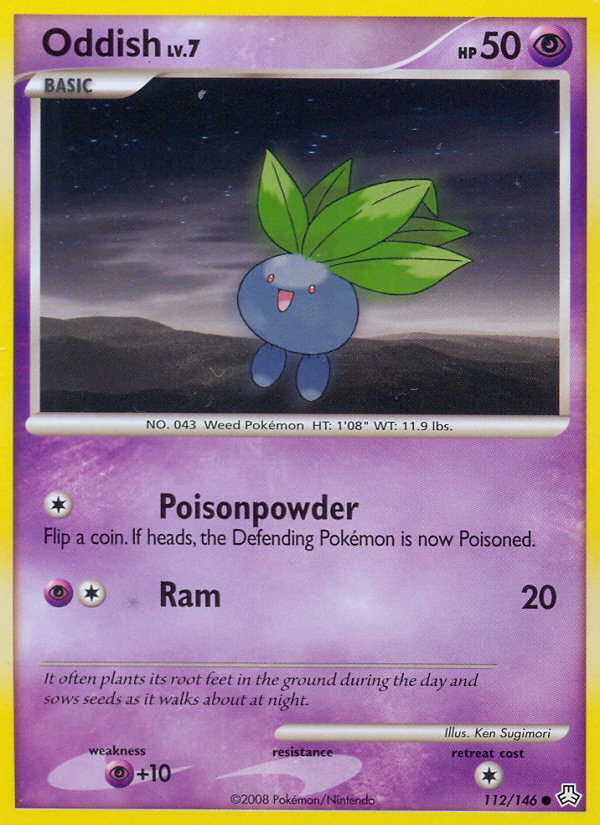 Oddish (112/146) [Diamond & Pearl: Legends Awakened]