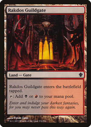 Rakdos Guildgate [Commander 2013] 